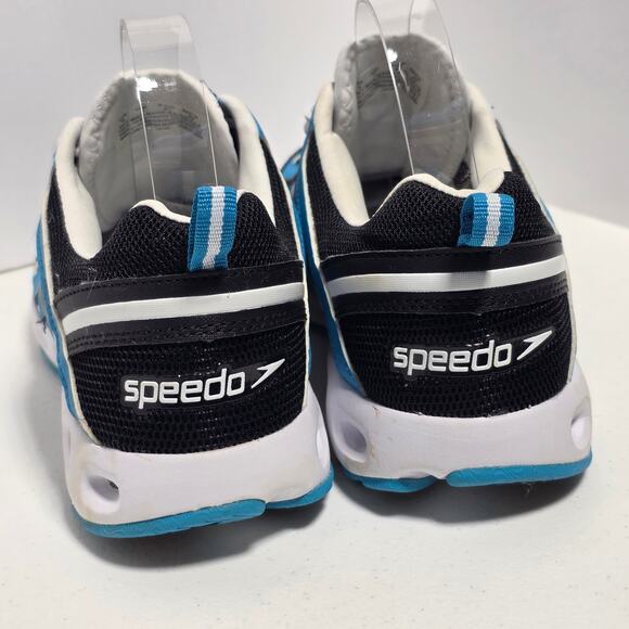 Speedo Womens Hydro Comfort 3.0 Water Shoe Sneaker Womens Sz 9 Blue Black - Picture 4 of 14